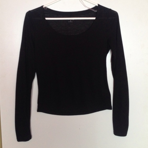Back Long Sleeve Crop