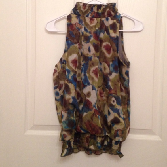 Multi colored tank top