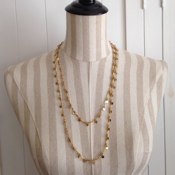 J.Crew Necklace Gold Toned