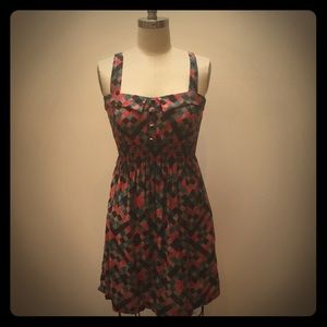 SOLD! NOT FOR SALE! Multicolor Patterned Dress