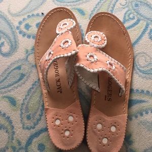 Jack Rogers Pink Suede Navajo