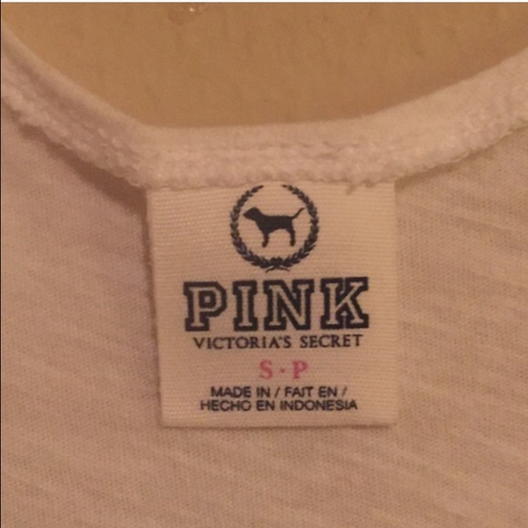 VS PINK AMERICAN FLAG CROP TOP - Picture 2 of 4