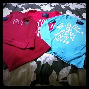 ♤Sold♤Bundle @cali1018  American Eagle med shirts