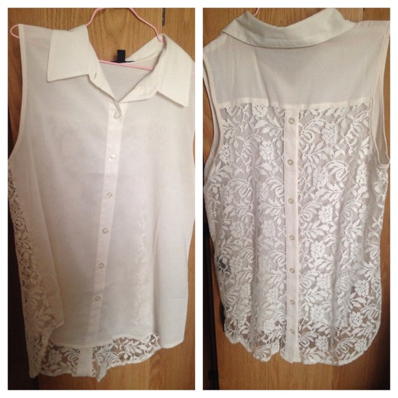 Cream button tank