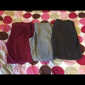 3 pairs of sweatpants