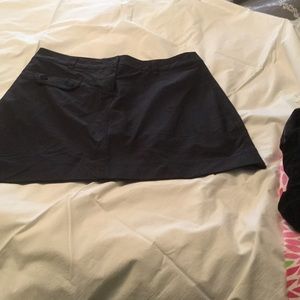 lole black stretch active skirt