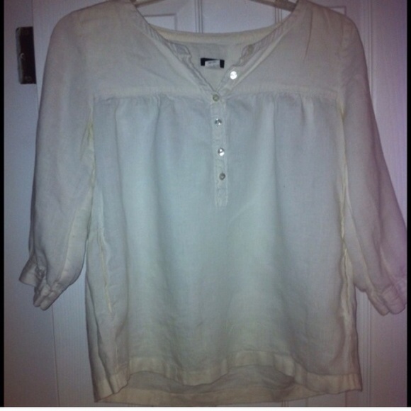 White Jcrew blouse