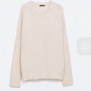 Zara cream sweater