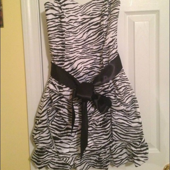 zebra dress - Picture 1 of 2