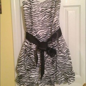 zebra dress