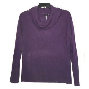 Cashmere cowl neck sweater