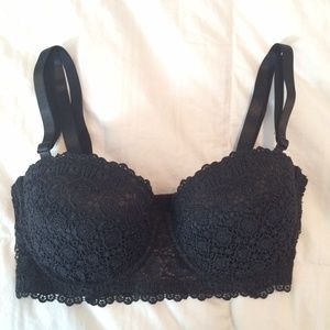 Bundle Black push-up bra 34D And turquoise vs bra