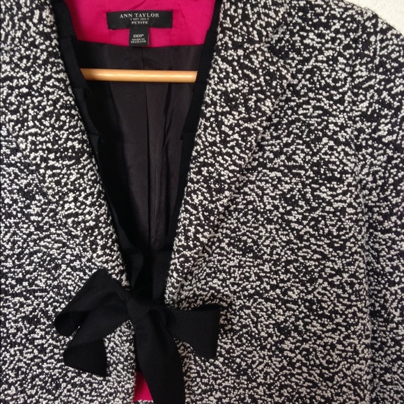 Marbled Tweed Ribbon Jacket - Picture 2 of 4