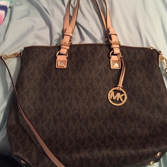 RePosh! Michael Kors brown multifunction tote