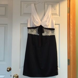 Black and white dress!