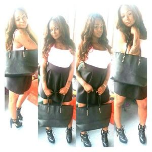 Oversized Black Aldo purse