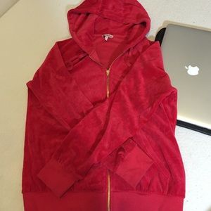 Juicy couture velour jacket