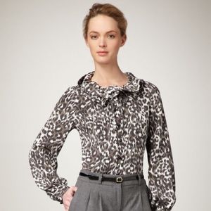 Kate Spade New York Lynette Ruffle-Neck Blouse