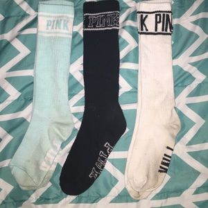 pink socks!