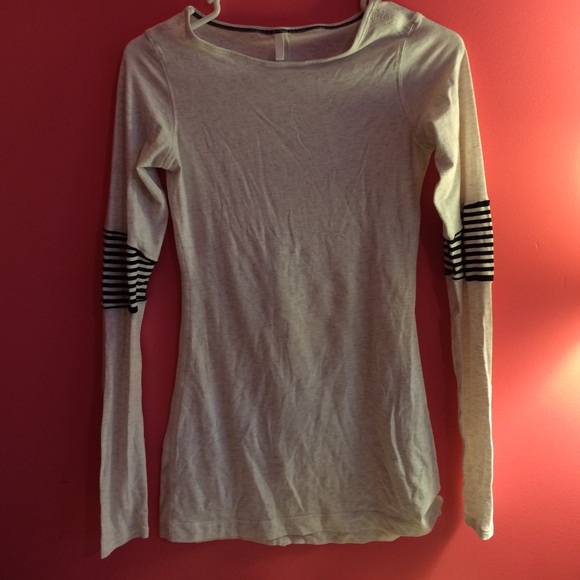 SOLD LULU Lemon long sleeve shirt
