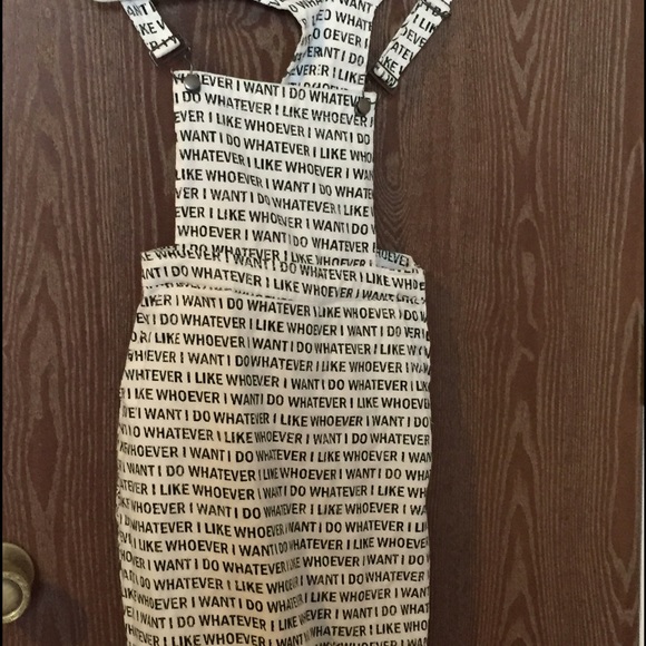 Overall dress!