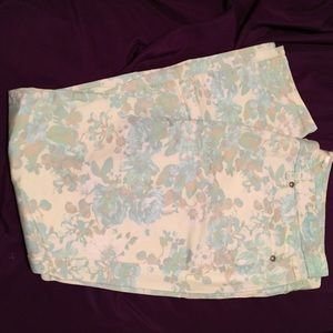 Lauren Conrad floral jeans.