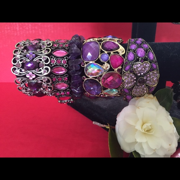 Purple bracelet bundle