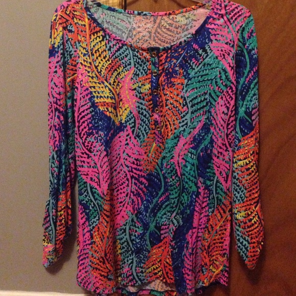 TRADED Lilly pulitzer Pima top
