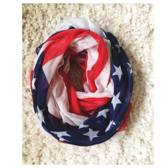 American Flag Scarf