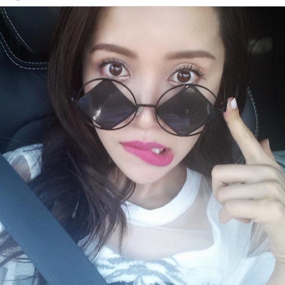 Vintage diamond sunglasses
