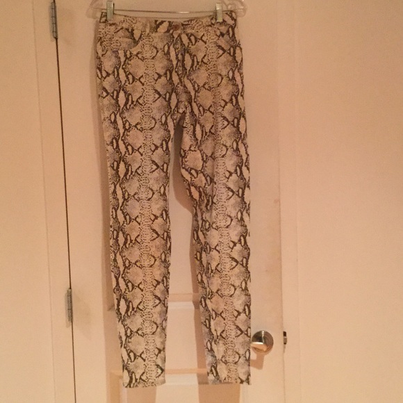 h&m snakeskin jumpsuit