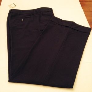 NY&CO Black Slacks Pants Sz 10 Tall