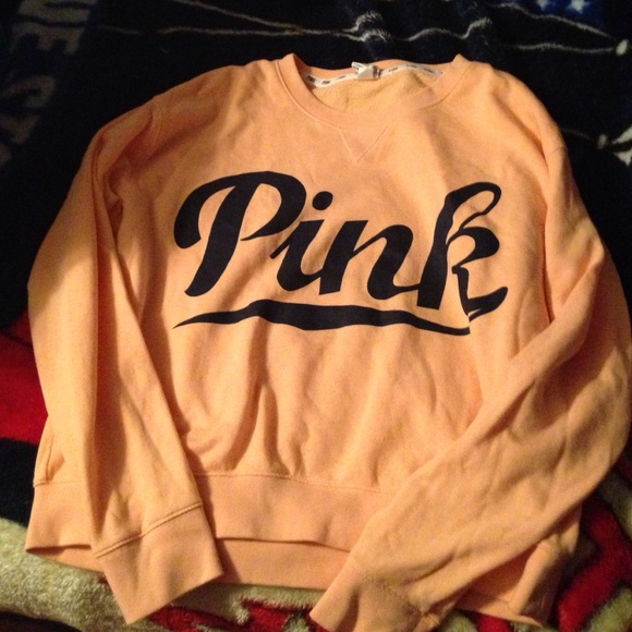 Orangish VS PINK pull over.