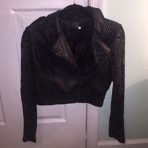 Leather jacket