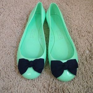 J. Crew Rain Ballet Flats Size 8