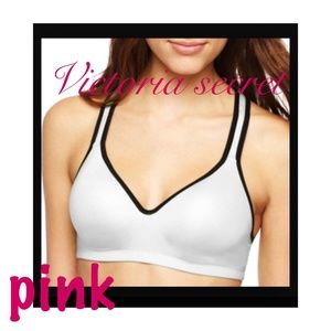 🎉PINK VS🎉 white sports bra