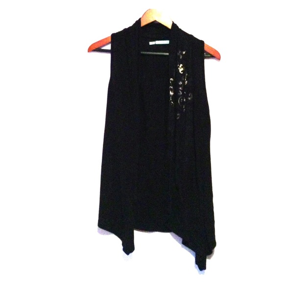Fun rocker vest with silver detailing