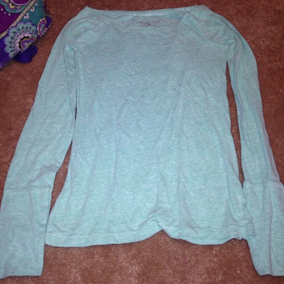Green/real long sleeve AE shirt