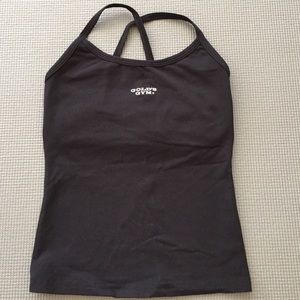 Gold's Gym workout tank with hidden bra sz S