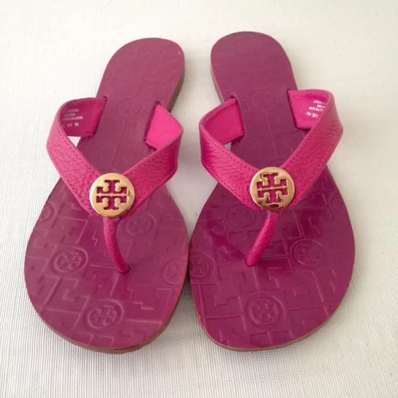 🚫🚫SOLD🚫🚫TORY BURCH Thora Pink tumbled leather