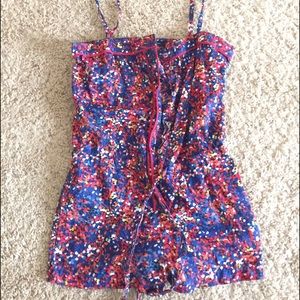French Connection Floral Romper French Connection Floral Romper
