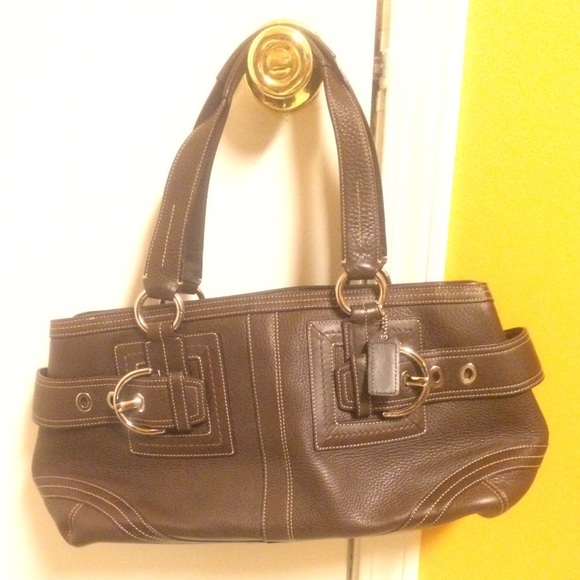 Brown Authentic Coach bag