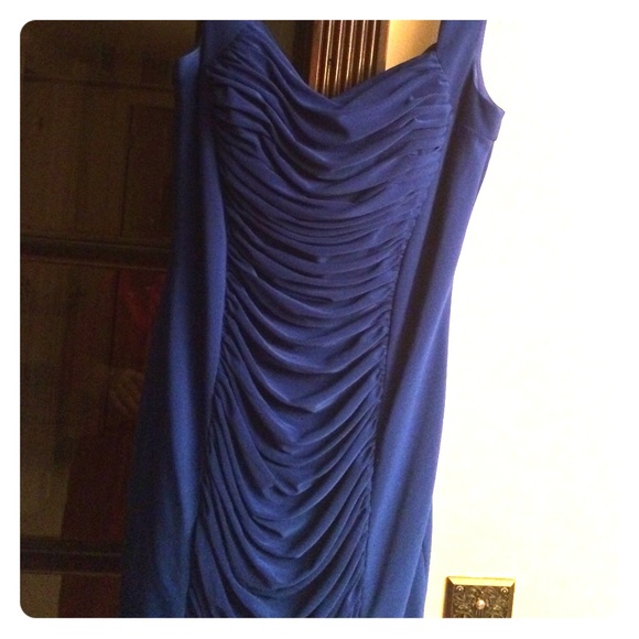 Navy blue dress
