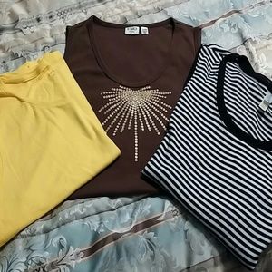 💕SOLD💕3 Plus Size Tank Tops Sold in Bundle.