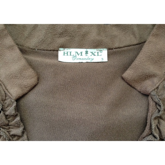 Mauve Ruffled Tunic - Picture 3 of 4