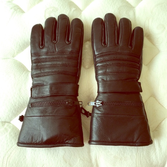 Motorcycle Leather Gloves XS