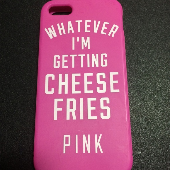 Pink Victorias Secret Phone Case