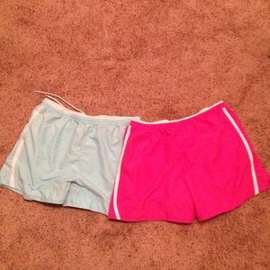 Two pairs of trek gear women's work out pants.
