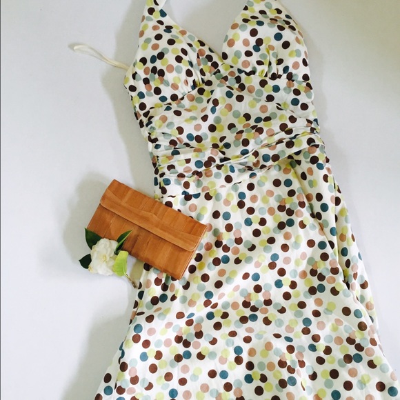 Polka dot summer dress