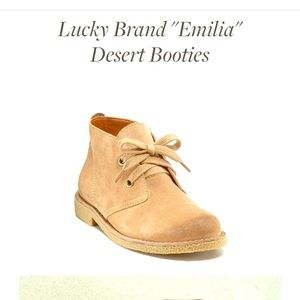 Lucky brand Emelia desert booties
